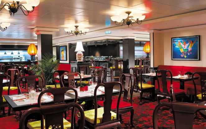 NCL aumenta el número de restaurantes asiáticos sin coste adicional